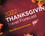 AAA THANKSGIVING HOLIDAY TRAVEL FORECAST - THANKSGIVING TRAVEL TICKS UP