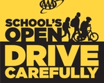 School’s Open – Drive Carefully!