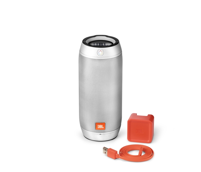 JBL Pulse 2 Silver with Accessories