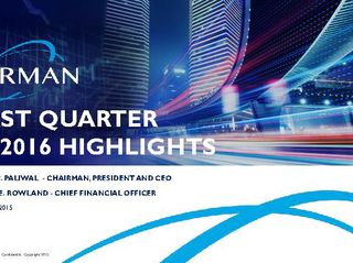 HARMAN Slide Deck FY Q1'16 FINAL