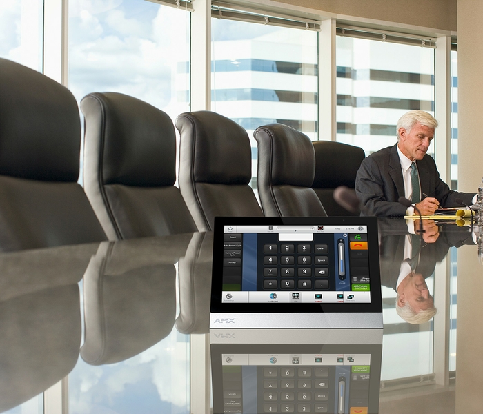 conference room touch panel