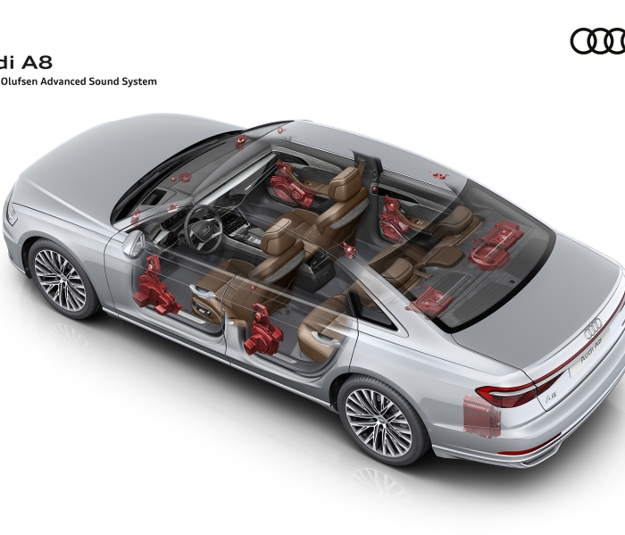 Audi A8 Bang & Olufsen 3D Advanced Sound System drawing A178217_large Source:Audi