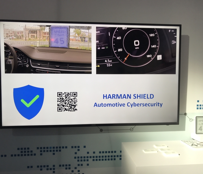 HARMAN SHIELD Sensor Spoofing Demo at CES 2018