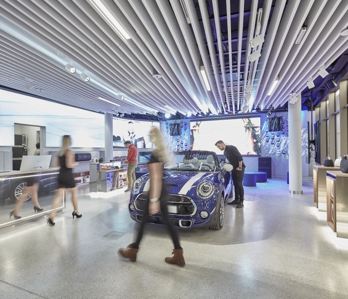 HARMAN Experience Store back
