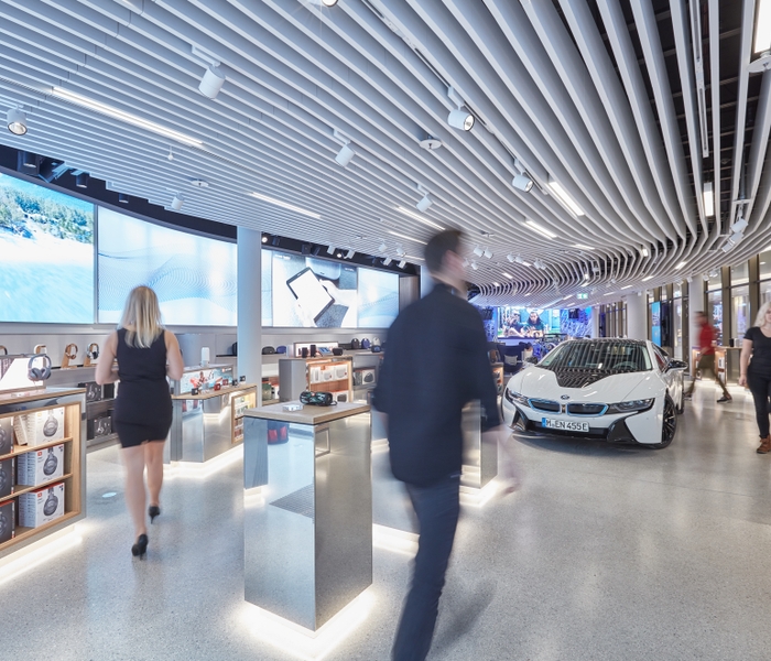 HARMAN Experience Store Car _ Fixtures