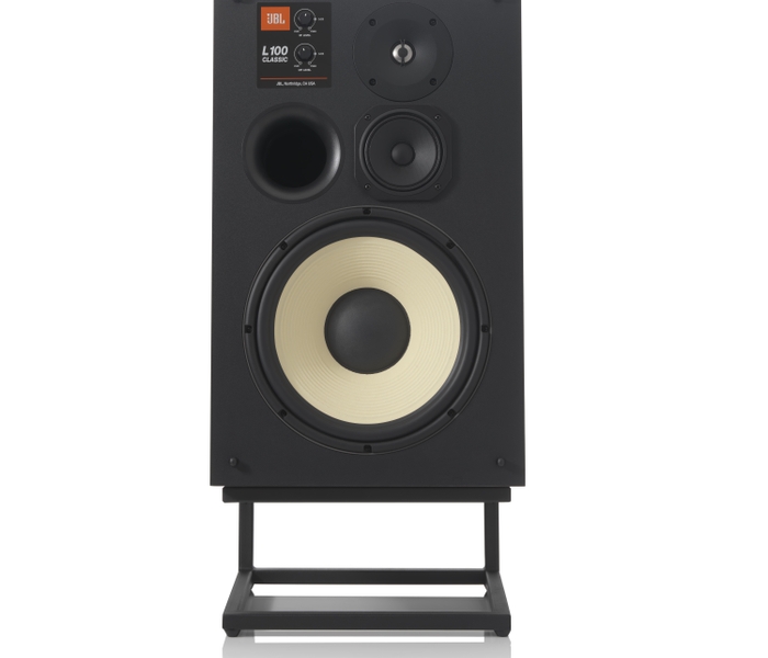 JBL L100 Classic_No grill on Stand_front