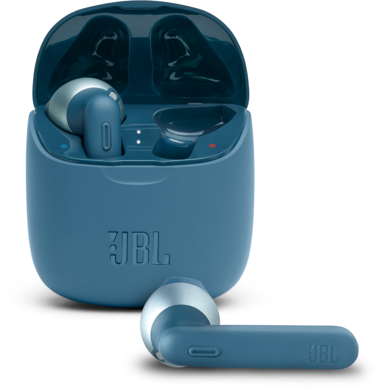JBL_TUNE 225TWS_Hero_Product Image_Blue