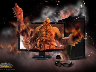 3D Vision 3D PC ASUS Monitor World Of Warcraft V2