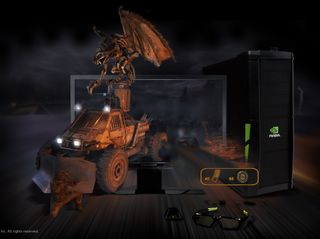 3D Vision 3D PC Alienware Monitor METRO 2033