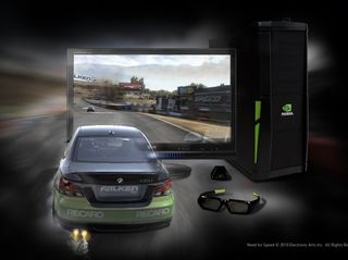 3D Vision 3D PC LG Monitor Need For Speed