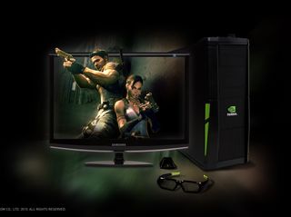 3D Vision 3D PC Samsung Monitor_Resident Evil 5