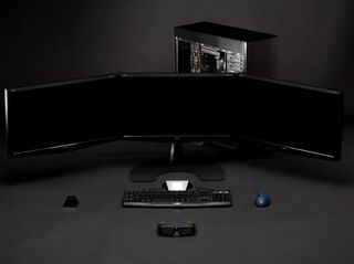 GeForce GTX 480 SLI Surround Background