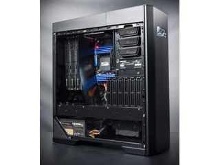 The Mach V is Falcon Northwest's most elite desktop system. Fully customizable from the hardware to exotic paintwork in any color you can imagine, each one is a masterpiece of handcrafted silicon. This Mach V features NVIDIA SLI technology with 3 GeFor...