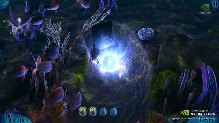 NVIDIA's 'Glowball Part 2' demo shows off what's possible in mobile graphics thanks to Tegra 3's quad-core technology.