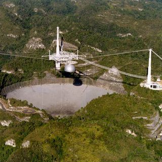 Arecibo Radio Observatory. Copyright: Cornell University