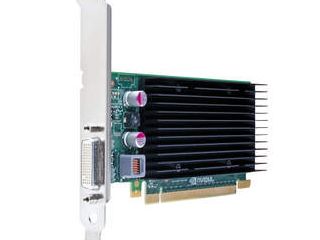 NVIDIA NVS 300 - front of card on side angle shot