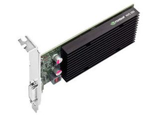 NVIDIA NVS 300 - top of card on side angle shot