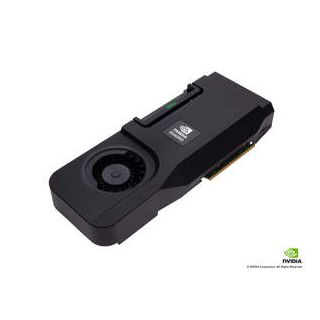 The new NVIDIA Quadro discrete GPU for All-In-One workstations (stand alone 3 qtr card shot)