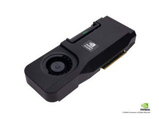 The new NVIDIA Quadro discrete GPU for All-In-One workstations (stand alone 3 qtr card shot)