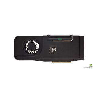 NVIDIA Quadro All-In-One GPU for the HP Z1 (external card shot with the HP Z1)