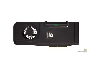 NVIDIA Quadro All-In-One GPU for the HP Z1 (external card shot with the HP Z1)