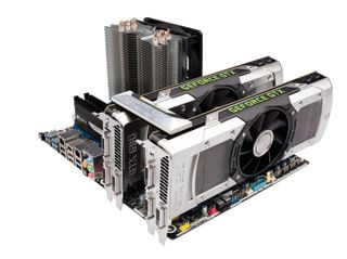 With two GeForce GTX 690s installed in the PC in Quad SLI mode, gamers can harness the power of four GPUs, each working in unison. The resulting performance is simply otherworldly.