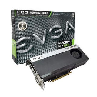 The GeForce GTX 670 is built from the same DNA as the GTX 680, using the same GK104 GPU, and 2GB of GDDR5 memory.