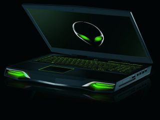 The Alienware M18x notebook will be available with the GeForce GTX 680M in single GPU or SLI configurations.