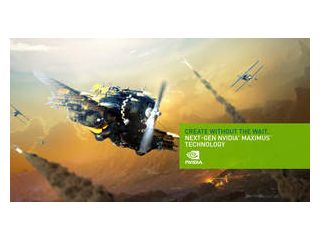Key Visual (1): Create Without the Wait. Next-Generation NVIDIA Maximus Technology