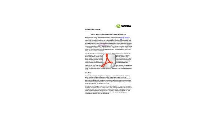NVIDIA Maximus case study - a52