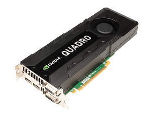 New NVIDIA Quadro K5000 for Mac - 3 quarter shot