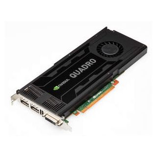 A high-end card that delivers blazing-fast performance for graphics-intensive applications, the NVIDIA Quadro K4000 -- built on the ultra-efficient NVIDIA Kepler architecture -- has 3GB of onboard memory, multi-monitor support and stereo capability in ...