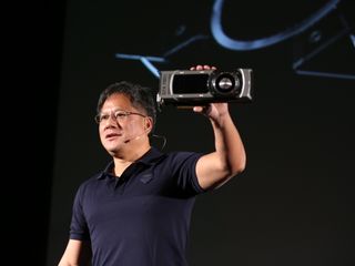Jensen Huang And GeForce GTX 780 Ti