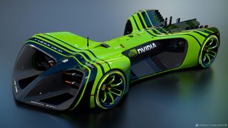 Roborace NVIDIA car