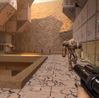 Quake II RTX screenshot