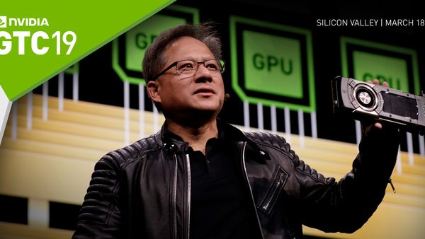 NVIDIA CEO Jensen Huang at GTC
