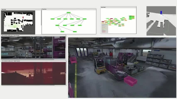NVIDIA-Powered STR Robot Autonomous Driving in BMW Factory