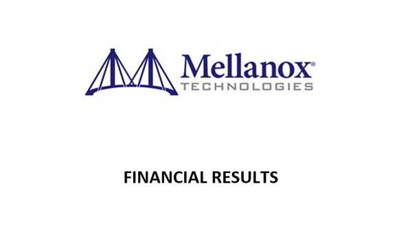 Mellanox Q1 2019 Earnings