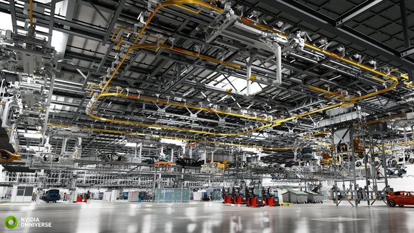 NVIDIA Omniverse - BMW AI Factory of the Future