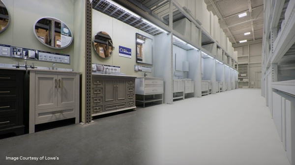 Lowe's Digital Twin in Omniverse