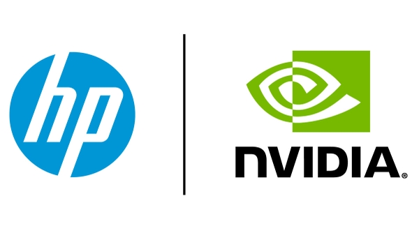 HP and NVIDIA Logos