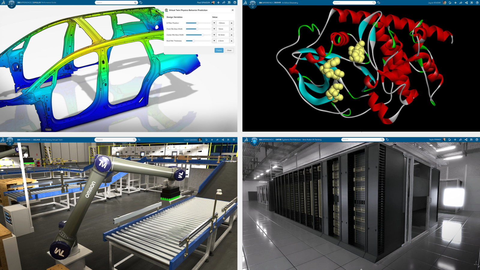 Virtual Platform Computer Dassault Systèmes and NVIDIA Partner to Build Industrial AI Platform ...