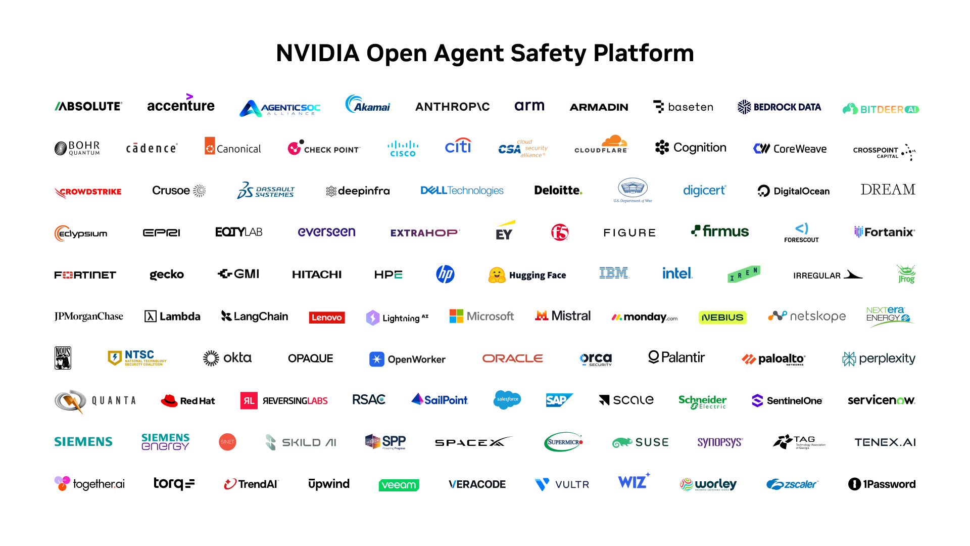NVIDIA Open Agent Safety Platform announcement graphic