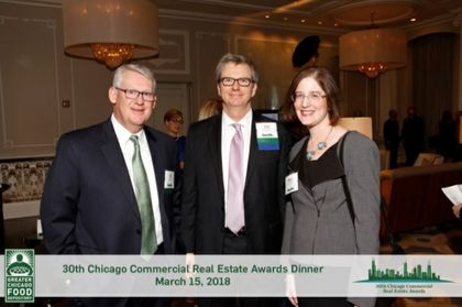 Greater Chicago Food Depository benefits from Associated Bank’s sponsorship of the Chicago Commercial Real Estate Awards Dinner 