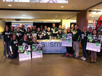Associated Bank Raises Awareness and Donations for the Autism Society of Minnesota at Minnesota Wild Game