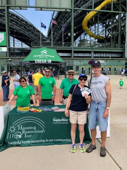Brewers fan donated tools in exchange for tickets to an upcoming game at the Stock the Box™ tool drive at Miller Park on Father’s Day, June 17.