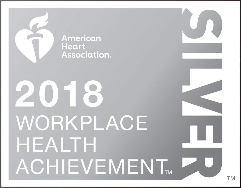 Associated Bank is recognized by the American Heart Association for workplace health achievement.