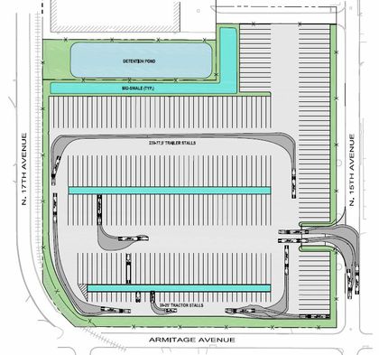 Associated Bank completes $6.5M loan for truck parking facility in Melrose Park, Illinois