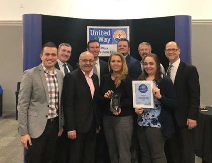 Associated Bank recognized by United Way of Marathon County with Live United award