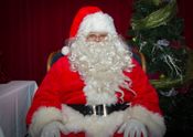 Bill Heinz at "Breakfast with Santa."